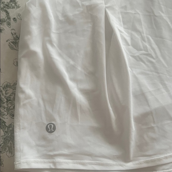 Lululemon Athletica White Mesh Detail Top - Picture 5 of 5